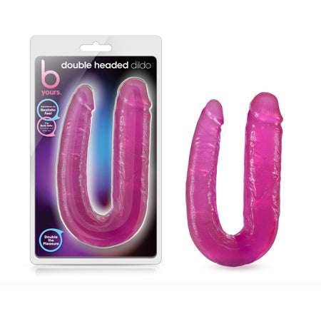 B Yours Double Headed Dildo 18 in. Pink