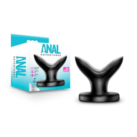 Anal Adventures Anal Anchor Expanding Plug Black