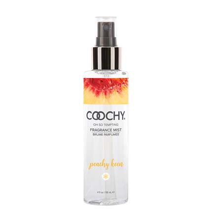Coochy Fragrance Mist Peachy Keen 4 oz | Sweet Body Spray Soft Scent