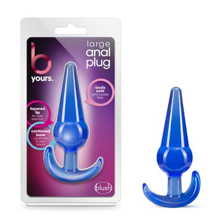 B Yours Anal Plug Large Blue