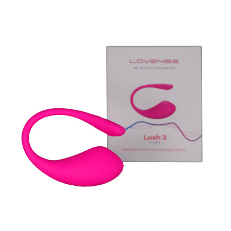 Lovense Lush 3 Bluetooth Remote-Controlled Egg Vibrator
