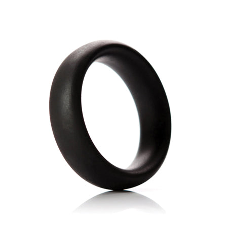 Tantus Beginner C-Ring 2 in. Onyx - Comfortable Silicone Cock Ring