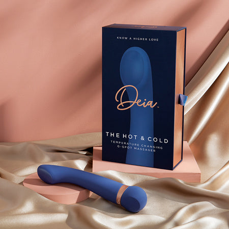 Deia The Hot & Cold Temperature-Changing G-Spot Massager Silicone Blue