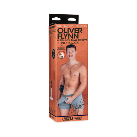 Signature Cocks Oliver Flynn ULTRASKYN Cock with Removable Vac-U-Lock Suction Cu