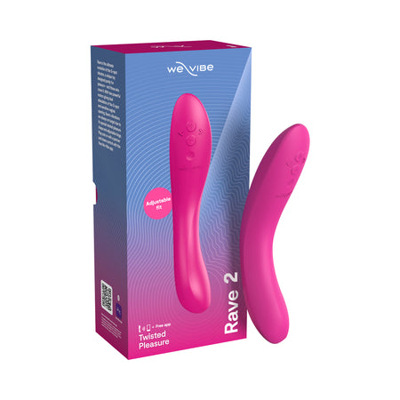 We-Vibe Rave 2 G-Spot Fuchsia – Dual Motor Vibrator for Targeted Internal Stimul