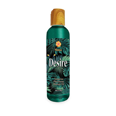 Desire Pheromone Massage Oil Tangerine 4 oz Aphrodisiac Couples Oil