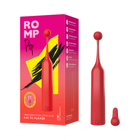 ROMP Pop – Compact Clitoral Vibrator for Instant Pleasure and Solo Stimulation