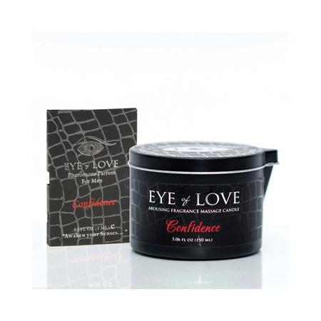Eye of Love Confidence Attract Her Pheromone Massage Candle 2 oz