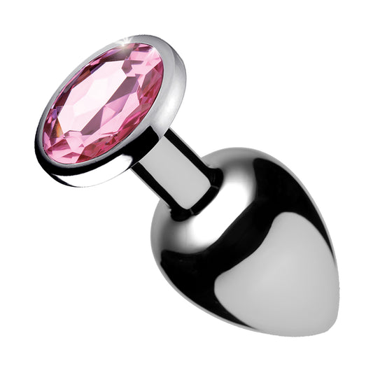 Booty Sparks Pink Gem - Small Anal Plug