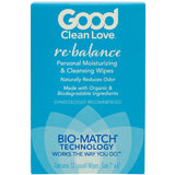 Good Clean Love Rebalance Cleansing Wipes 12 ct.