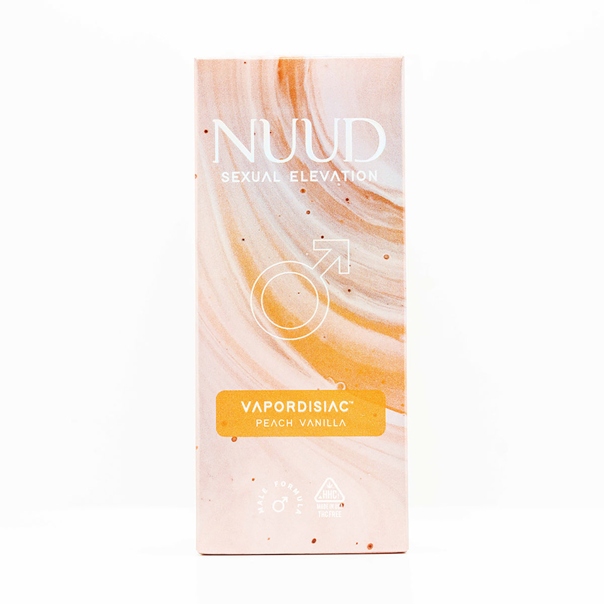 Nuud Male Vapordisiac- Peach Vanilla