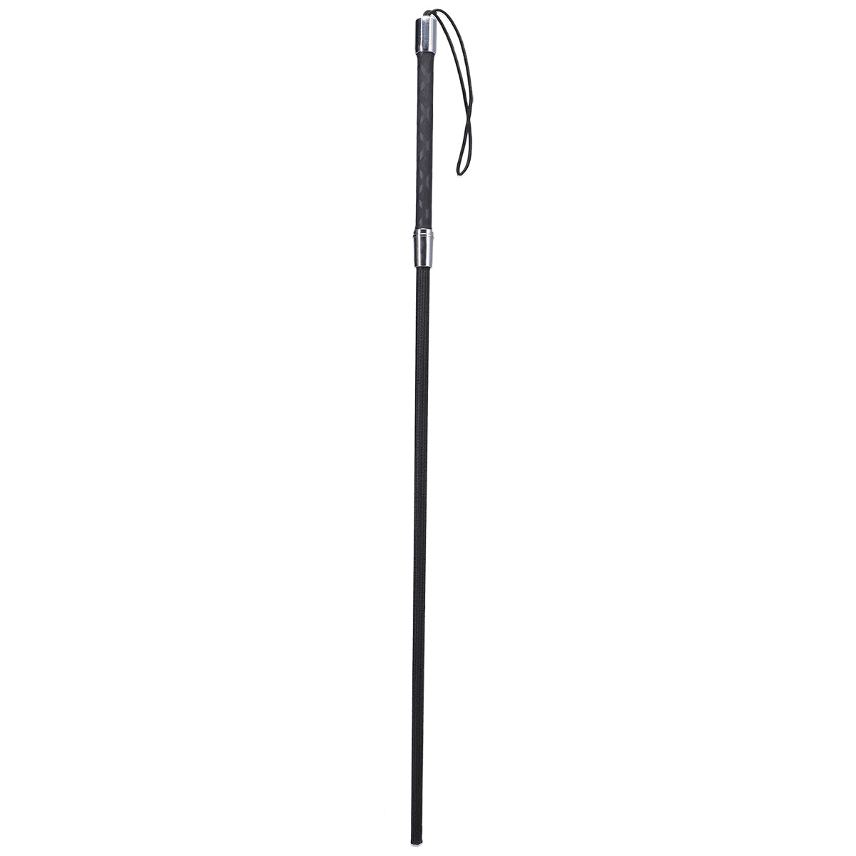 Tantus Vow Cane - Onyx Black Silicone BDSM Cane for Sensory Play
