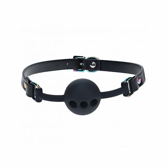 Ouch! Venice Collection Silicone Ball Gag - BDSM Sensory Toy