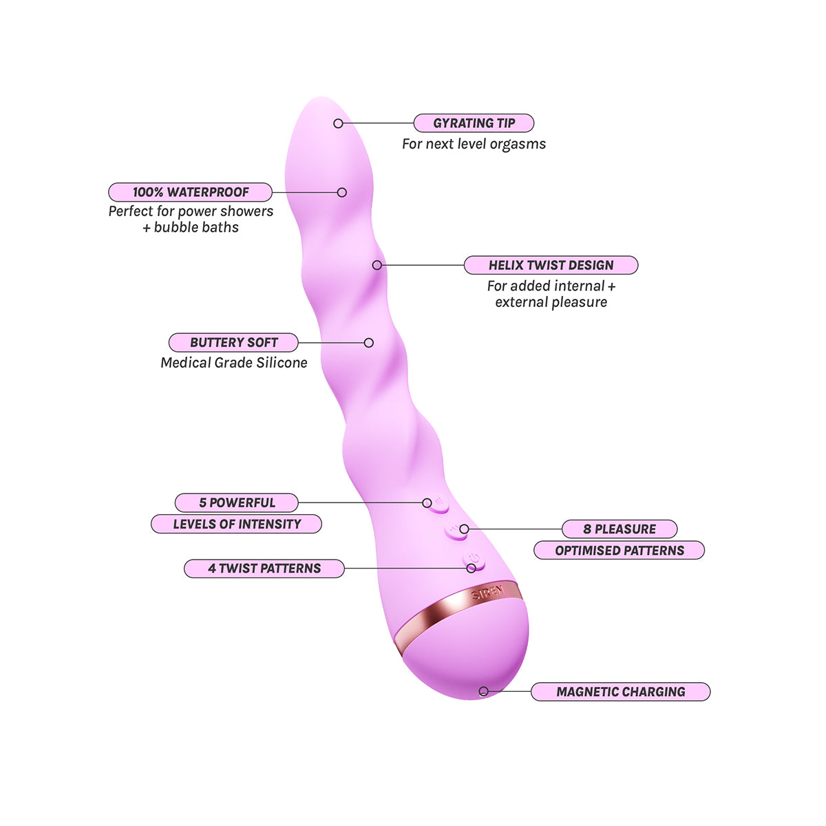 VUSH SirenTwist Vibrator