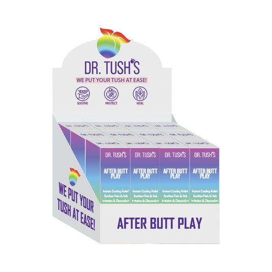 Dr. Tush After Butt Play Pride Box 12-Pack – Soothing Anal Aftercare Travel Pack
