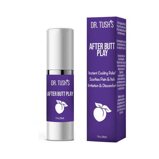 Dr. Tush's After Butt Play Purple 1oz – Soothing Aftercare for Anal Play in Purp