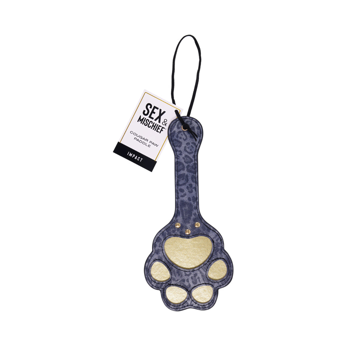 SS S&M Cougar Paw Paddle - Unique Spanking Accessory