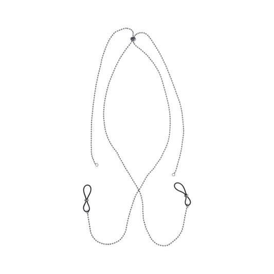 SS S&M Ex's & Oh's Body Jewelry NippTies - Sensual Nipple Decoration