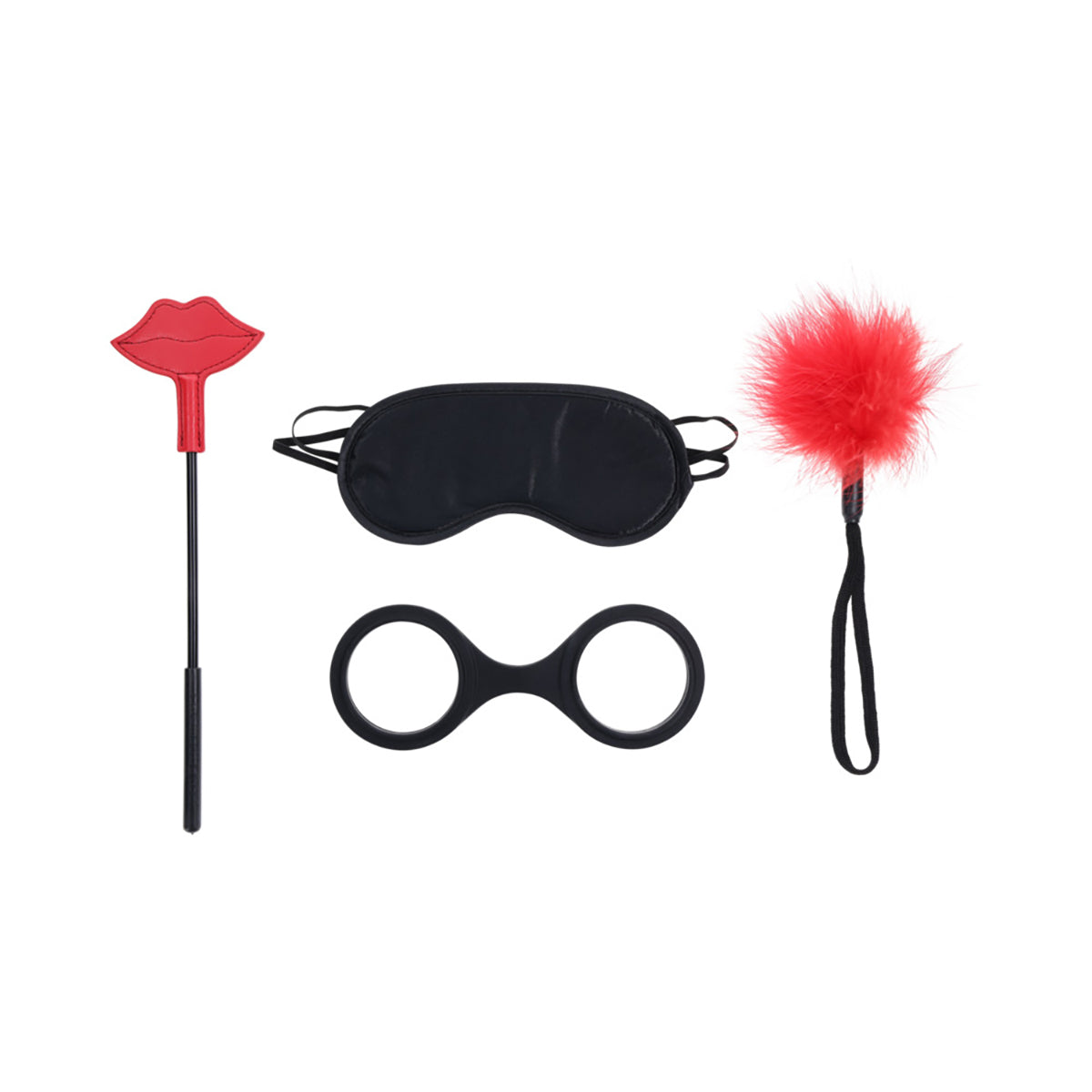 SS S&M Ex's & Oh's Kiss Kit - BDSM Roleplay Set with Accessories