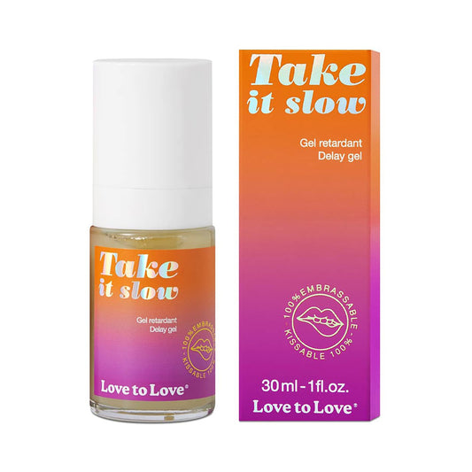 Love to Love Take It Slow Delay Gel 1 oz. - Male Delay Spray for Intimacy