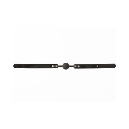 SEI MIO Strictly Come Quietly Soft Strap Silicone Ball Gag