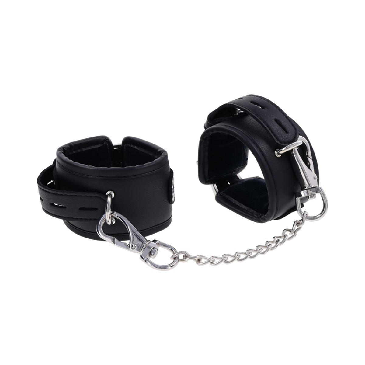 . SS Edge Handcuffs - Durable Metal BDSM Restraints