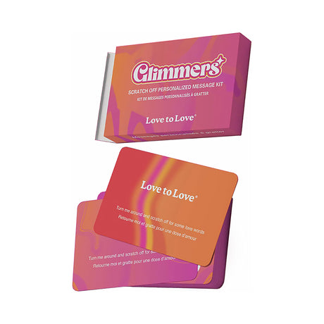 Love to Love Glimmers Scratch Massage Kit