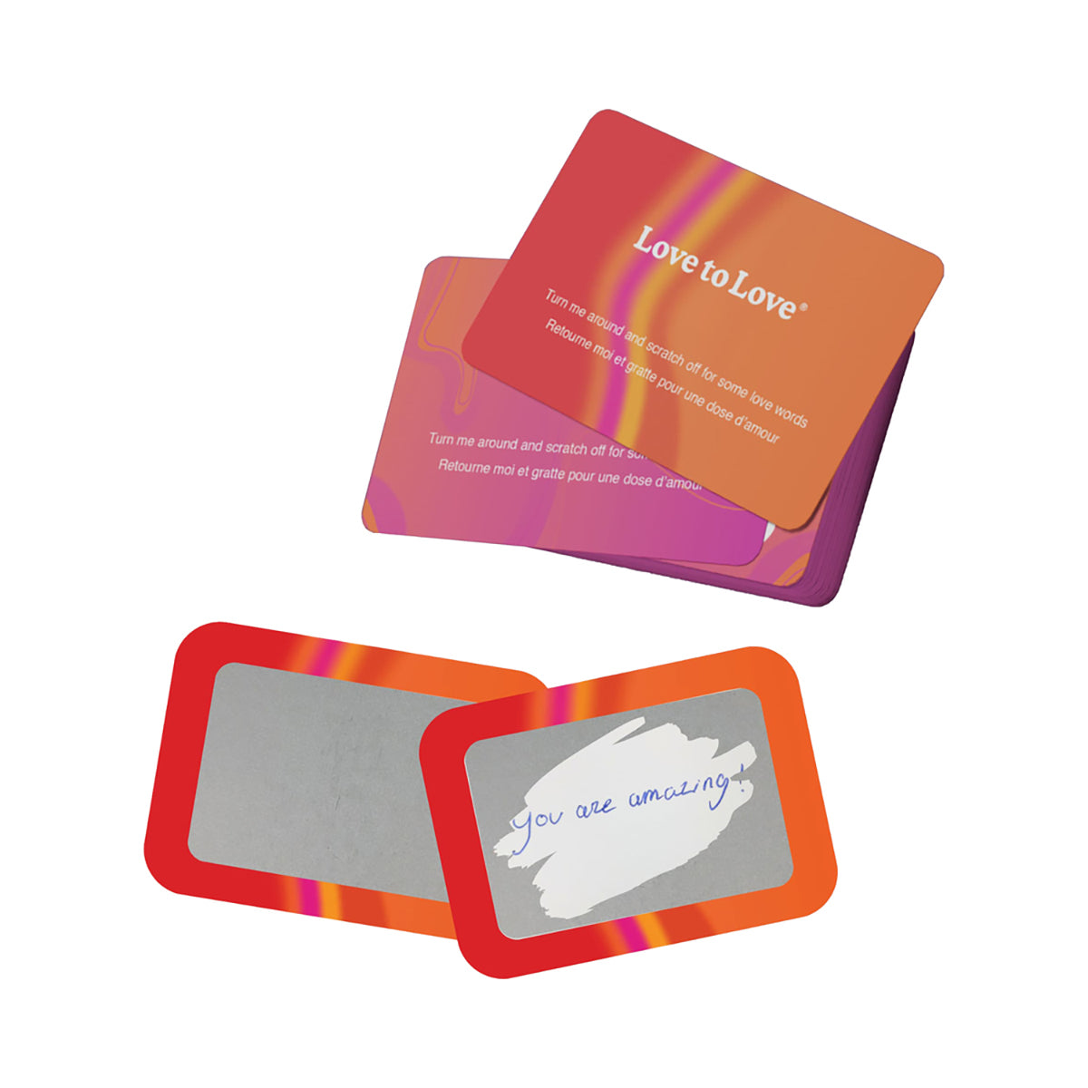 Love to Love Glimmers Scratch Massage Kit