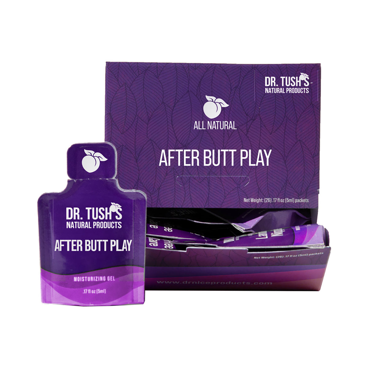 Dr. Tush's After Butt Play Reseal 25ctDP - Soothing Anal Care Wipes