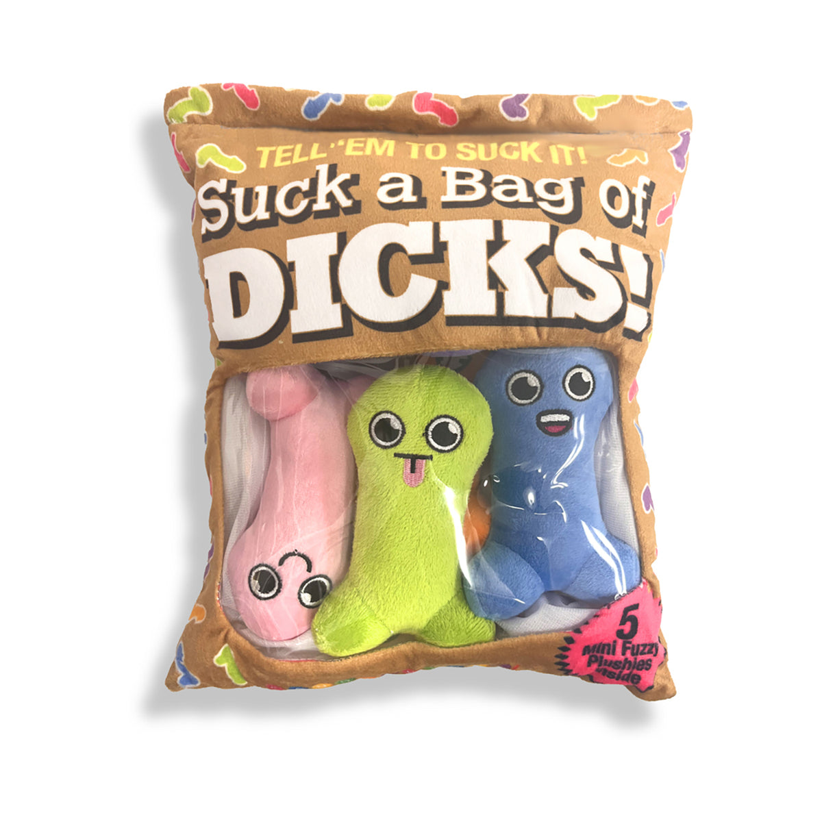 Suck a Bag of Dicks Plushy Pillow