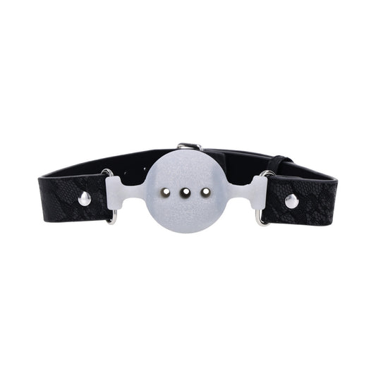 Sportsheets Sex Mischief Lace Silicone Breathable Ball Gag