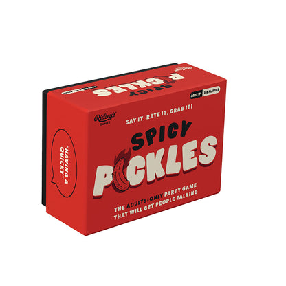 Spicy Pickles:The adults-only party game that will get people talking
