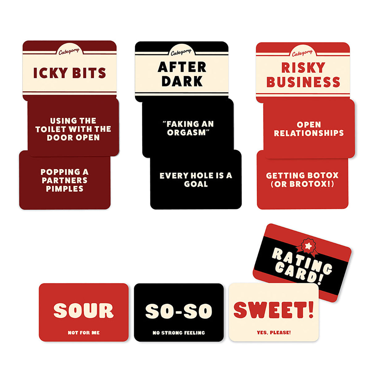 Spicy Pickles:The adults-only party game that will get people talking