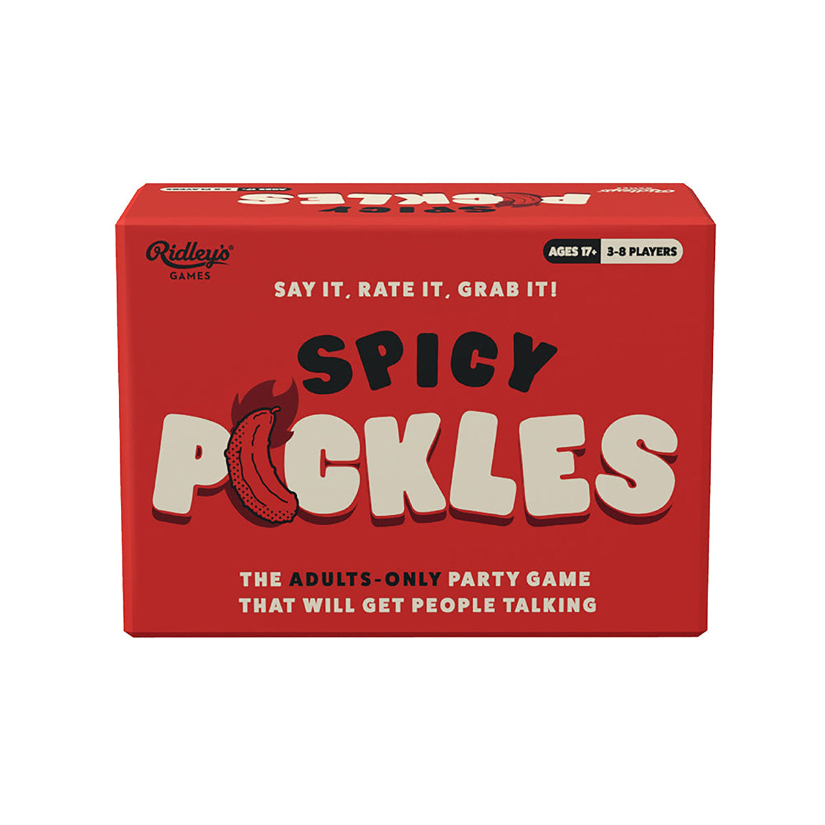 Spicy Pickles:The adults-only party game that will get people talking