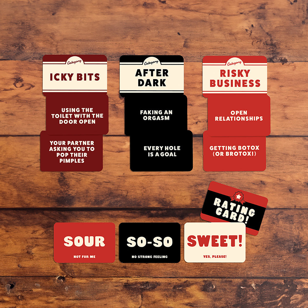 Spicy Pickles:The adults-only party game that will get people talking