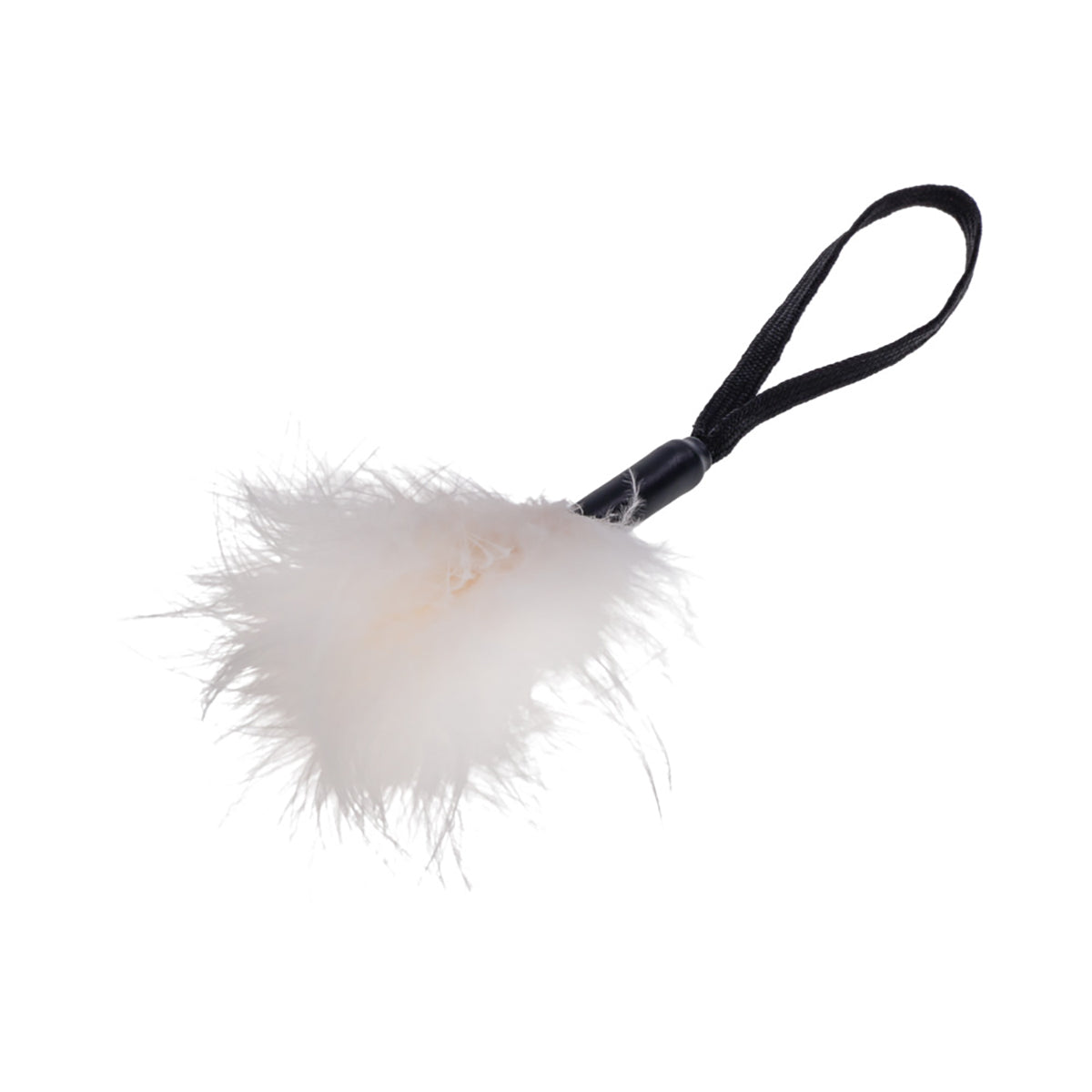Sportsheets Sex & Mischief Peaches 'n CreaMe Wrist Feather Tickler CreaMe