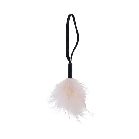 Sportsheets Sex & Mischief Peaches 'n CreaMe Wrist Feather Tickler CreaMe