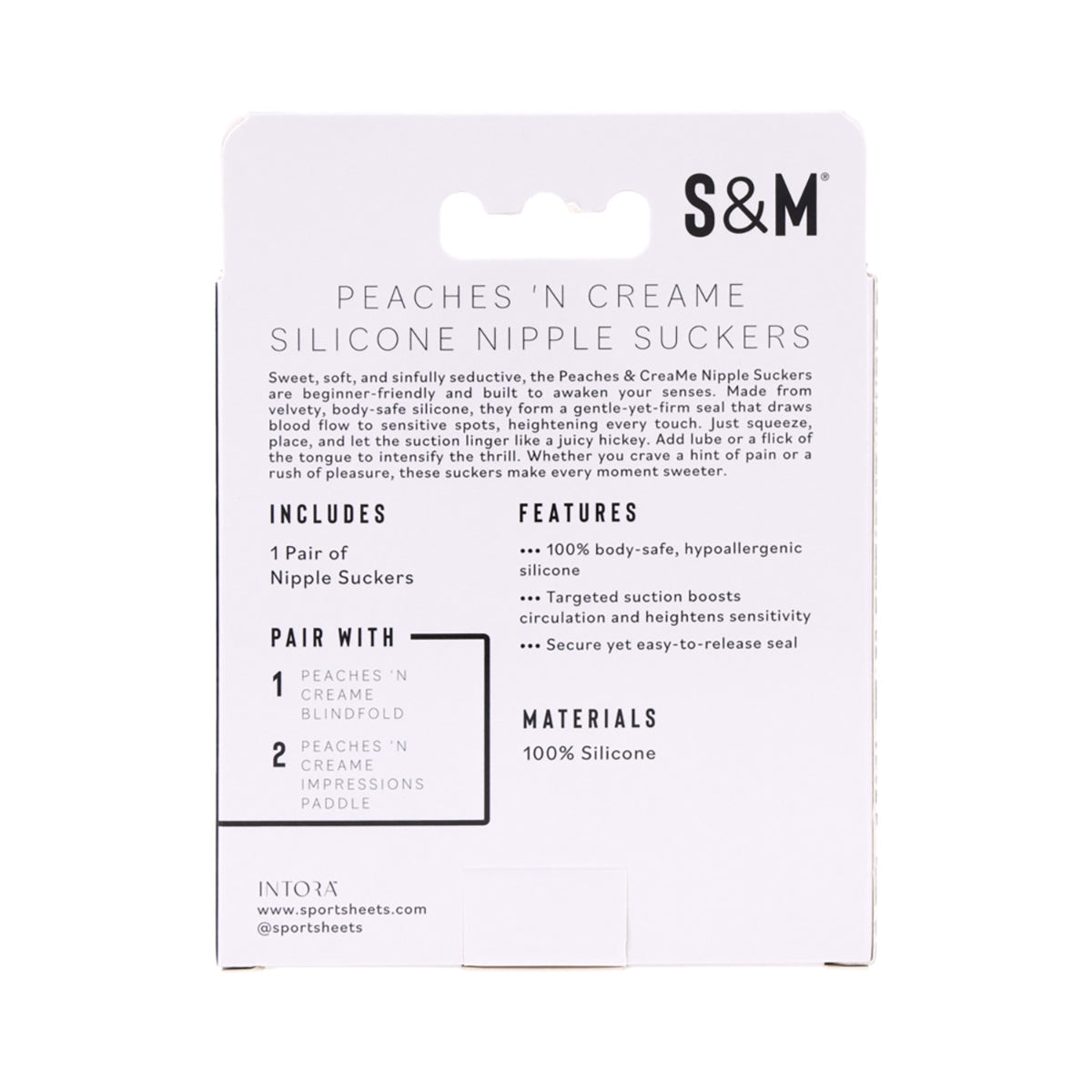 SS SM Peaches 'n CreaMe Sili NippSucker
