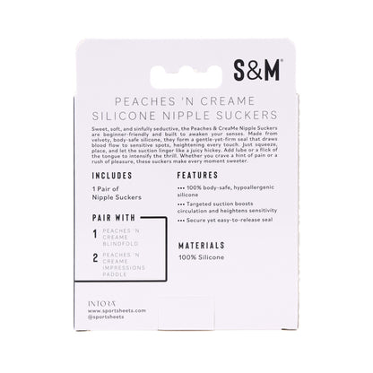 SS SM Peaches 'n CreaMe Sili NippSucker