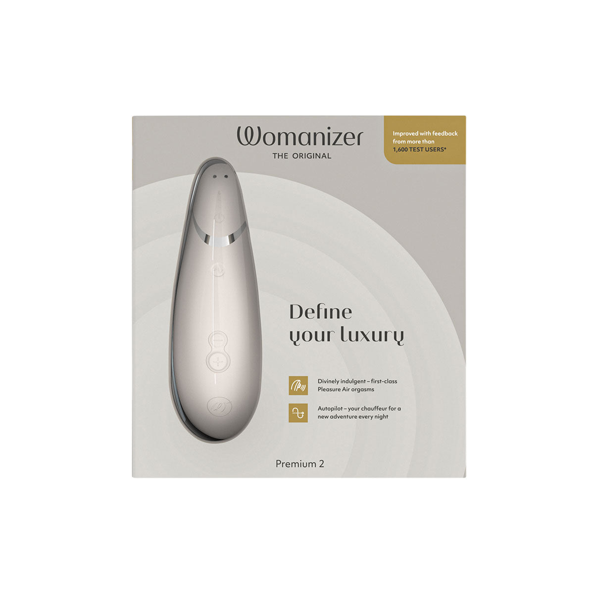 Womanizer Premium 2 - Warm Gray