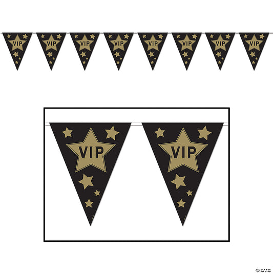 Vip Pennant Banner