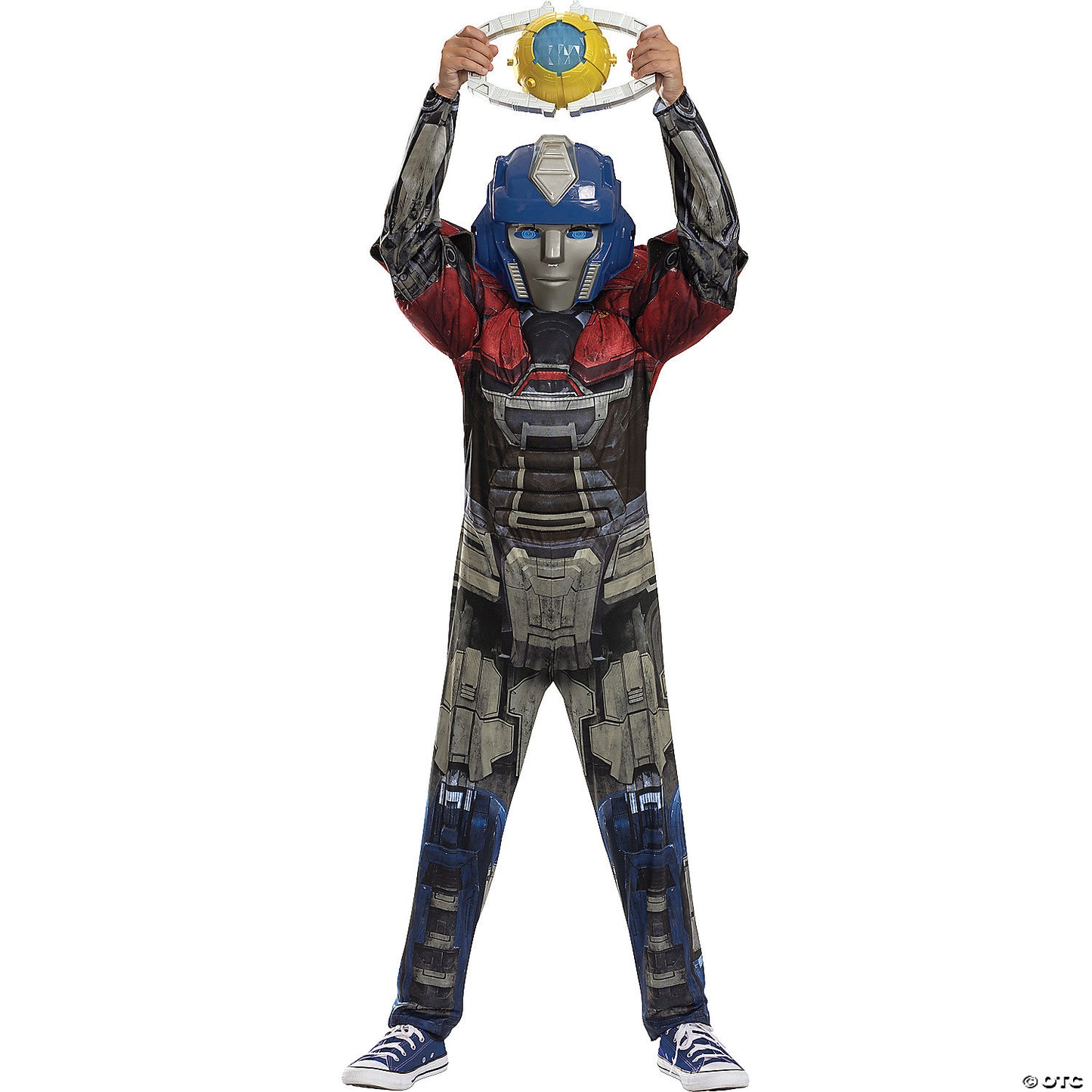 Kids Classic Muscle Transformers One™ Optimus Prime/orion Pax Costume - Medium 7-8