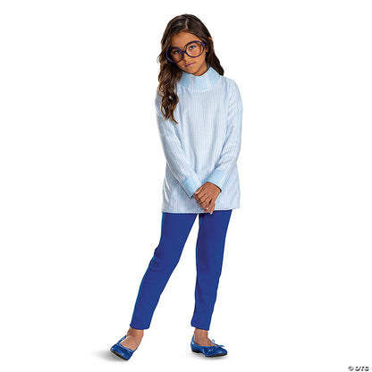 Girl’s Classic Disney/pixar Inside Out 2 Blue Sadness Costume - Large 10-12