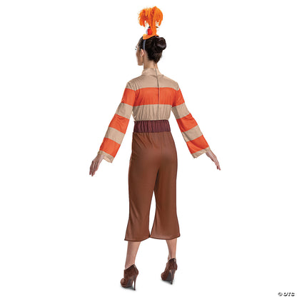 Women’s Deluxe Disney/pixar Inside Out 2 Orange Anxiety Costume - Large 12-14