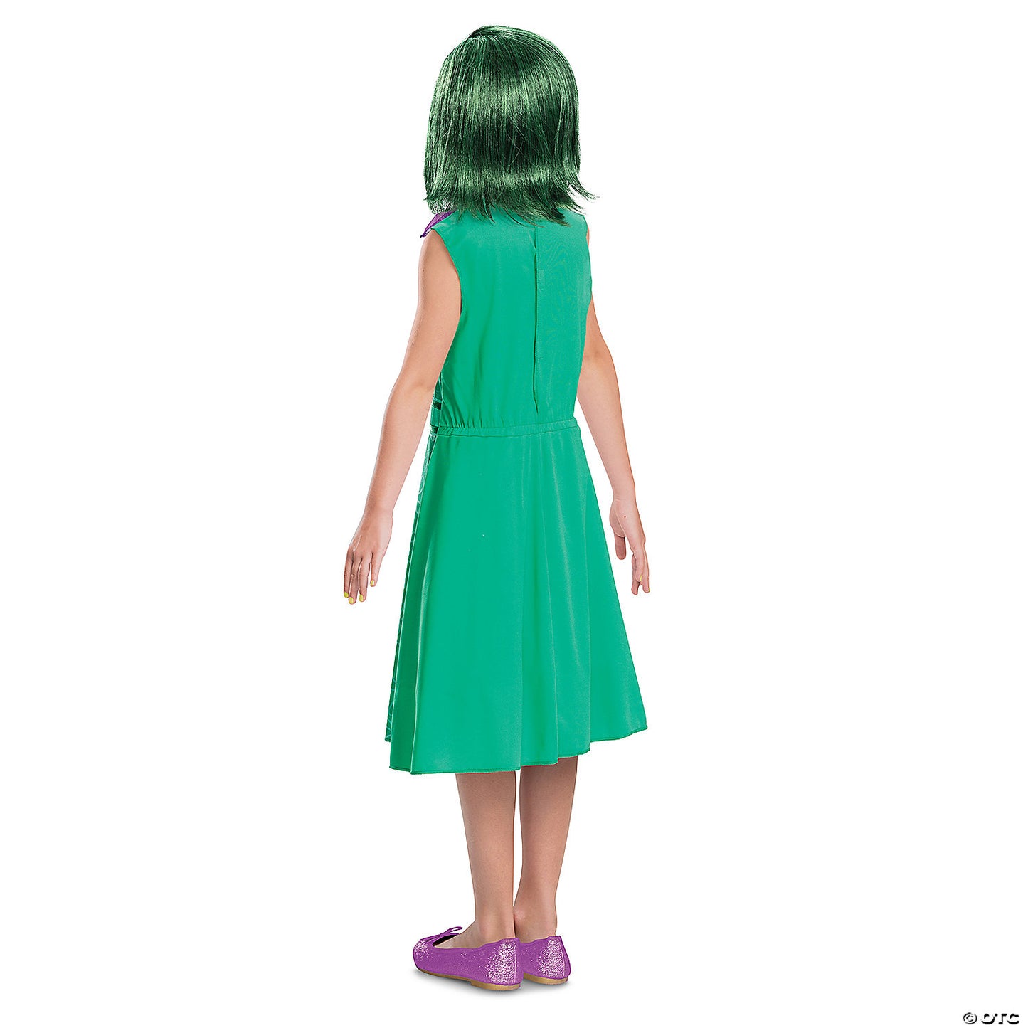 Girl’s Classic Disney/pixar Inside Out 2 Green Disgust Costume - Small 4-6x