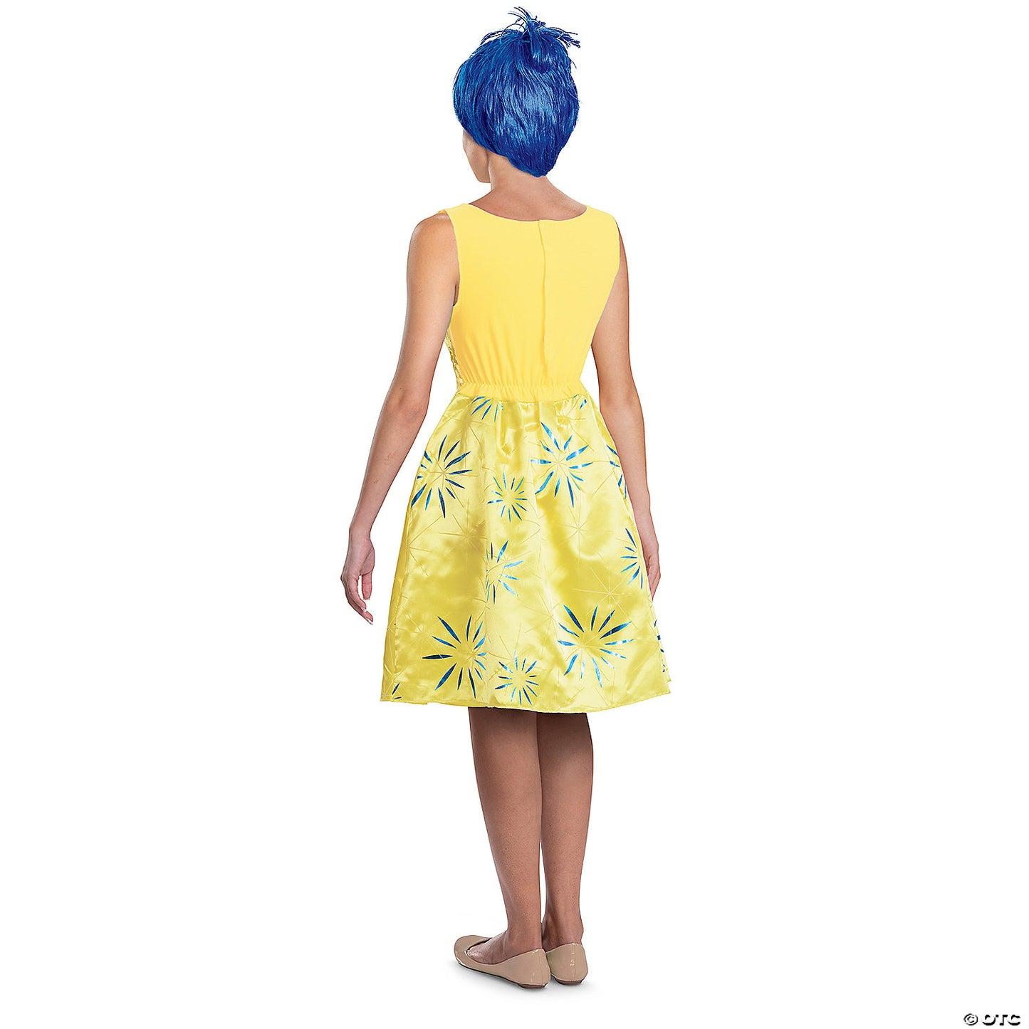 Women’s Deluxe Disney/pixar Inside Out 2 Yellow Joy Costume - Large 12-14