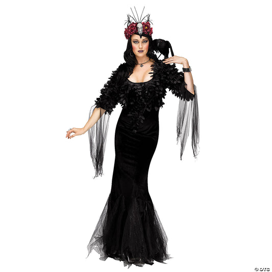 WOMEN'S RAVEN MISTRESS COSTUME