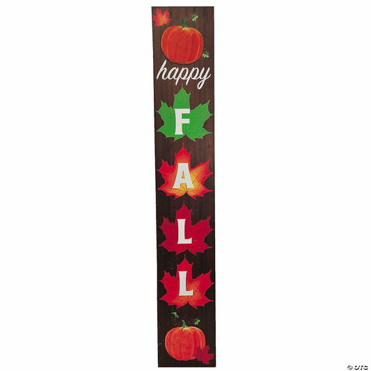 Fall 48" Porch Sign