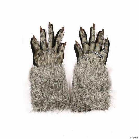 Gray Werewolf Gloves