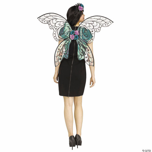 Blk Prpl Fntsy Fairy Wings